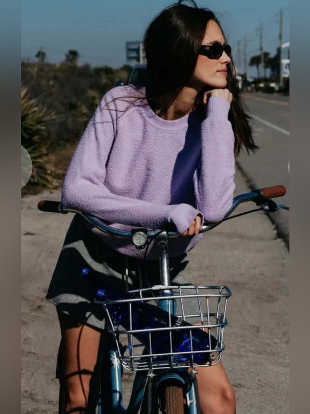 NWT Ziggy! perfectwhitetee Ziggy in Ultraviolet XS